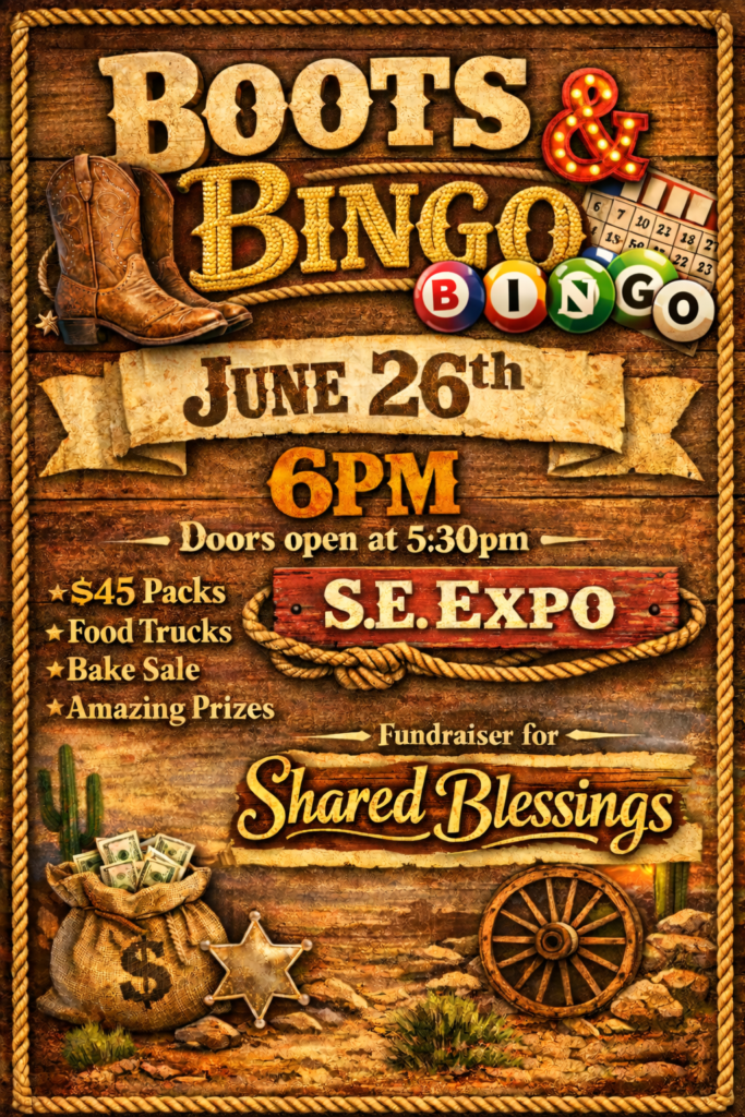 Shared Blessings BINGO